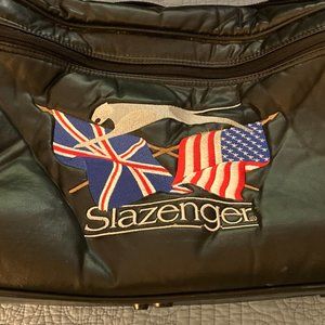 Slazenger black holdall duffle bag